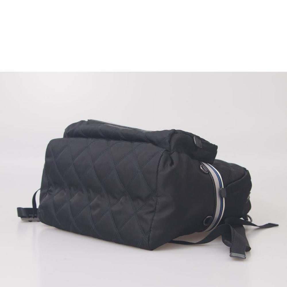 Prada Quilted Patch Backpack Black - image 3